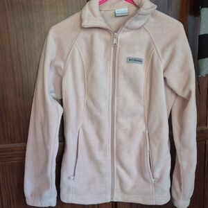 Columbia Soft Pink Fleece Jacket